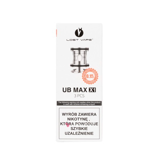 COIL LOST VAPE UB MAX X1 MESH - 0.15 OHM