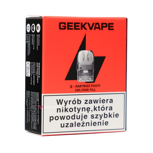 KARTRIDŻ GEEK VAPE Q SERIES - SIDE FILL - 2ML -zdjęcie numer 1