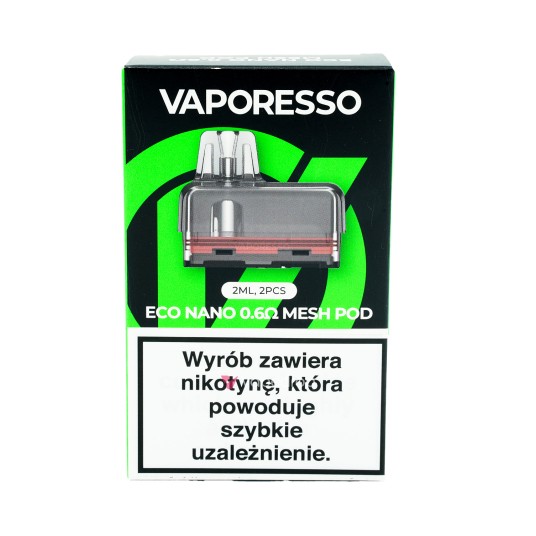 KARTRIDŻ VAPORESSO ECO NANO 2ML - 0.6 OHM