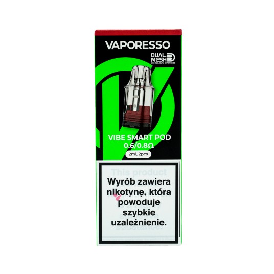 KARTRIDŻ VAPORESSO VIBE DUAL MESH SMART - 0.6/0.8 OHM