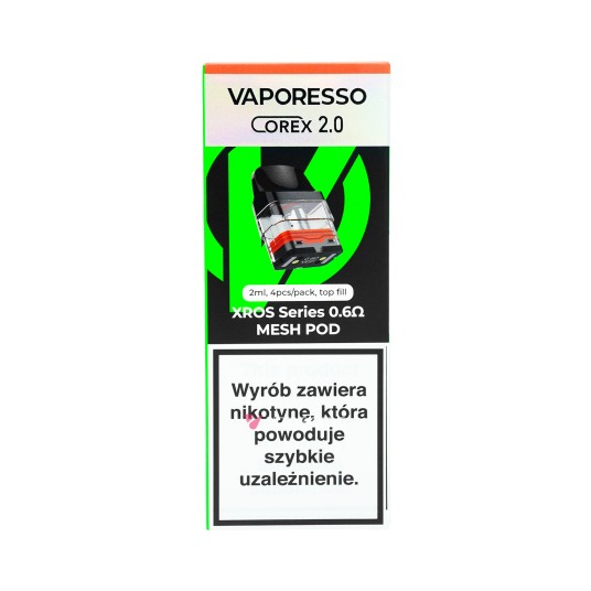 KARTRIDŻ VAPORESSO XROS MESH - 0.6 OHM