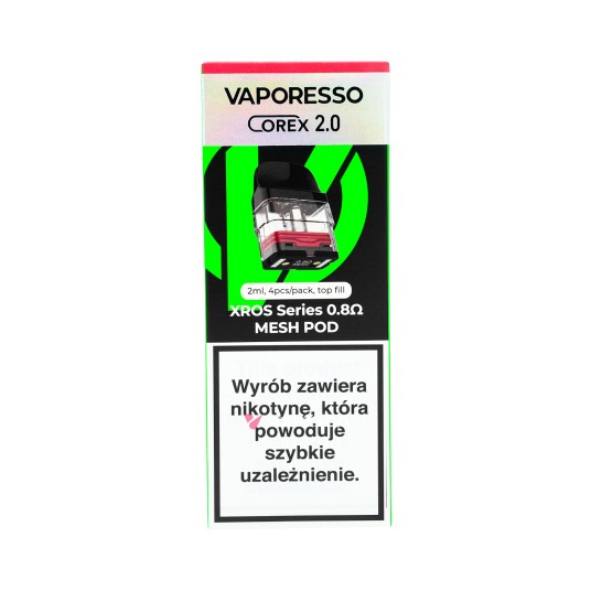 KARTRIDŻ VAPORESSO XROS MESH - 0.8 OHM