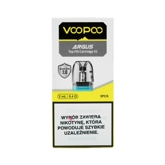 KARTRIDŻ VOOPOO ARGUS TOP FILL V2 - 0.4 OHM