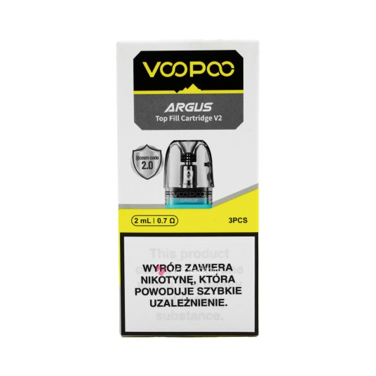 KARTRIDŻ VOOPOO ARGUS TOP FILL V2 - 0.7 OHM
