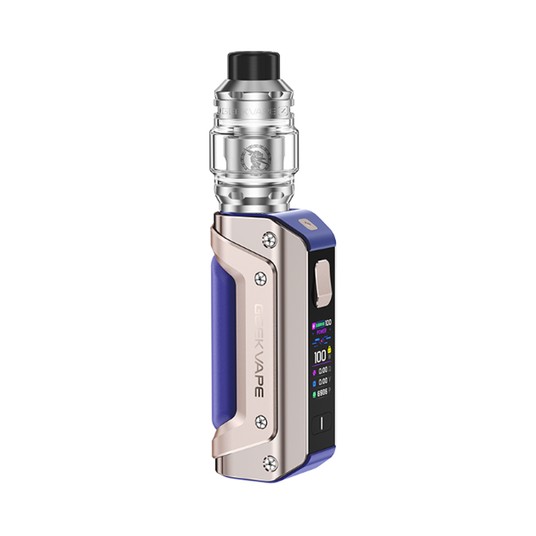 *KIT GEEK VAPE AEGIS SOLO III - GOLDEN BLUE -zdjęcie numer 1