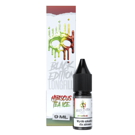 LONGFILL DARK LINE BLACK 9/10 - HIBISCUS TEA ICE -zdjęcie numer 1