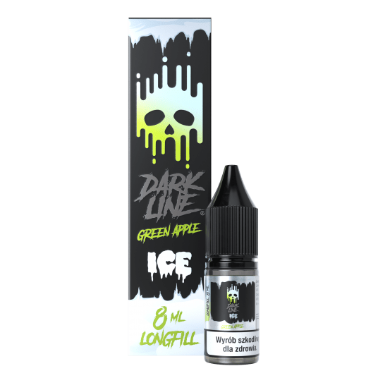 LONGFILL DARK LINE ICE 8/10 - GREEN APPLE -zdjęcie numer 1