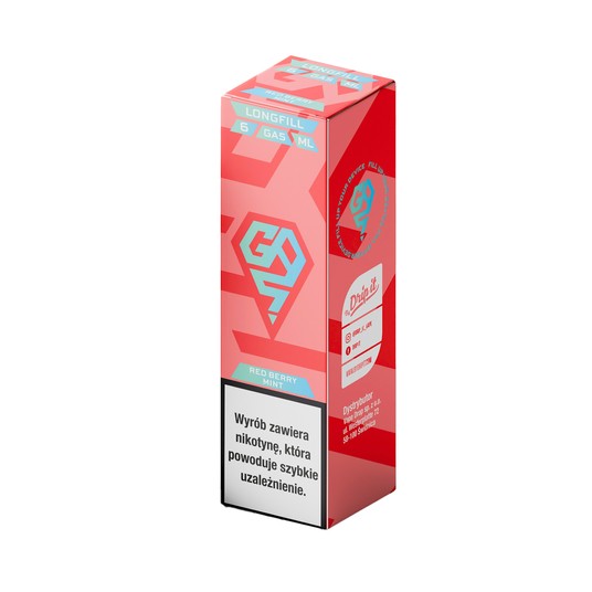 LONGFILL GAS 6/10 - RED BERRY MINT -zdjęcie numer 1