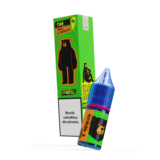 LONGFILL GO BEARS TEA 9/10 - HERBATA Z MANGO I MARAKUJĄ -zdjęcie numer 1