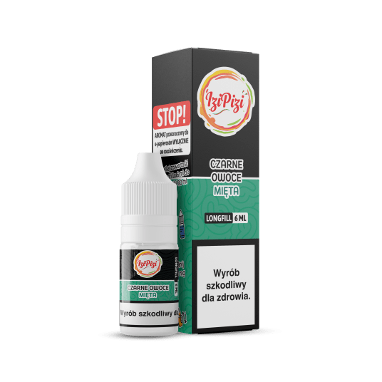 LONGFILL IZI PIZI 6/10 - CZARNE OWOCE MIĘTA -zdjęcie numer 1