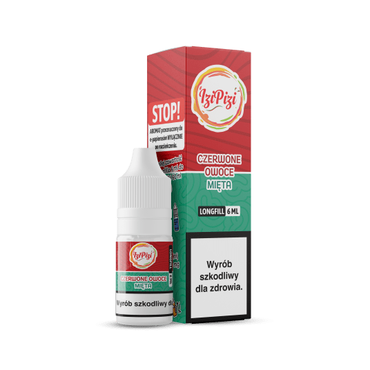 LONGFILL IZI PIZI 6/10 - CZERWONE OWOCE MIĘTA -zdjęcie numer 1