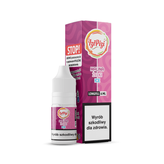 LONGFILL IZI PIZI 6/10 - MALINA ŻELKI ICE -zdjęcie numer 1