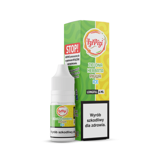 LONGFILL IZI PIZI 6/10 - ZIELONA HERBATA PIGWA ICE -zdjęcie numer 1