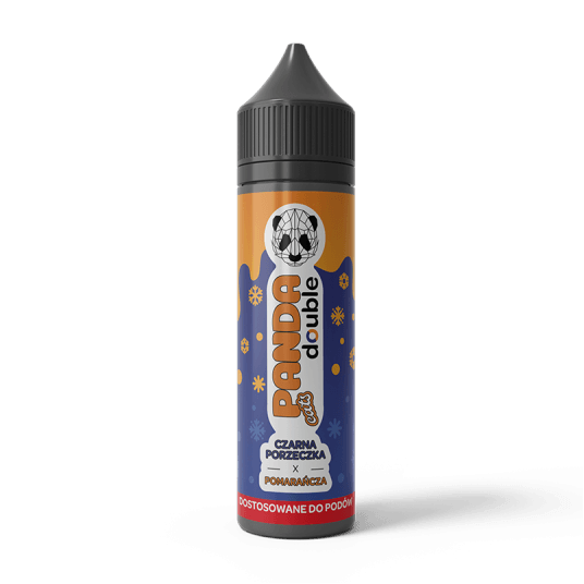 LONGFILL PANDA DOUBLE 10/60 - CZARNA PORZECZKA X POMARAŃCZA