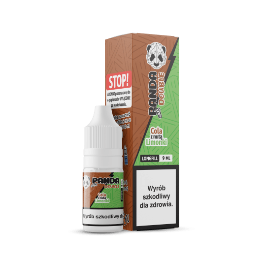 LONGFILL PANDA DOUBLE 9/10 - COLA Z NUTĄ LIMONKI -zdjęcie numer 1