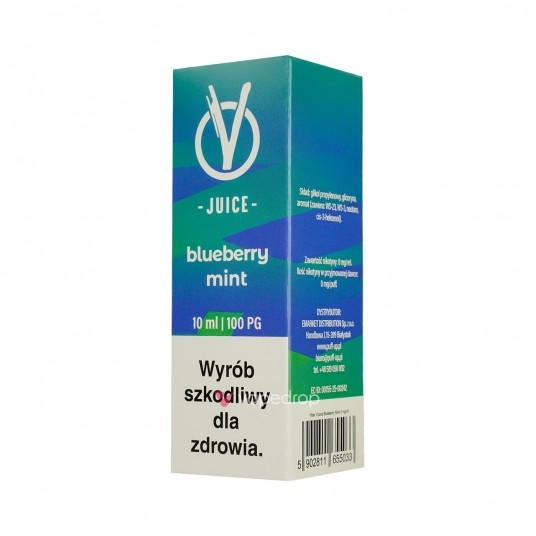 LONGFILL VBAR JUICE 10/10 - BLUEBERRY MINT -zdjęcie numer 1