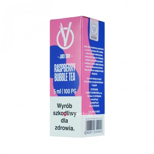 LONGFILL VBAR JUICE CORE 5/10 - RASPBERRY BUBBLE TEA -zdjęcie numer 1