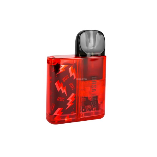 POD KIT LOST VAPE URSA BABY - RED CLEAR