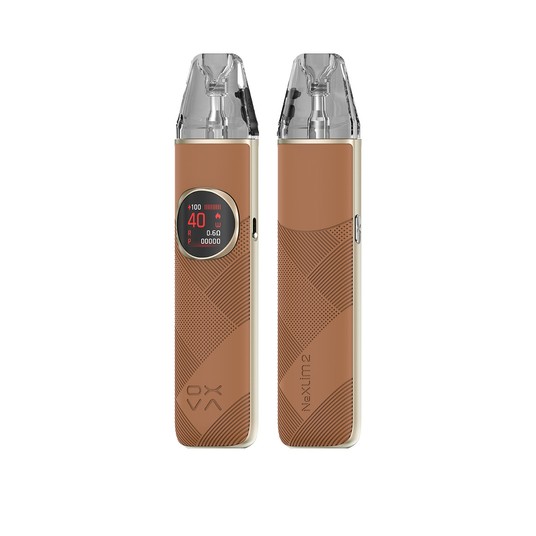 *POD KIT OXVA NEXLIM 2 - BRIGHT BROWN LEATHER -zdjęcie numer 1