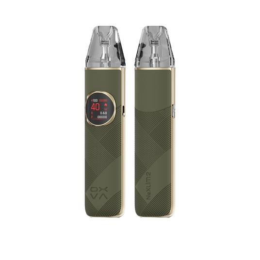 *POD KIT OXVA NEXLIM 2 - GREEN LEATHER -zdjęcie numer 1