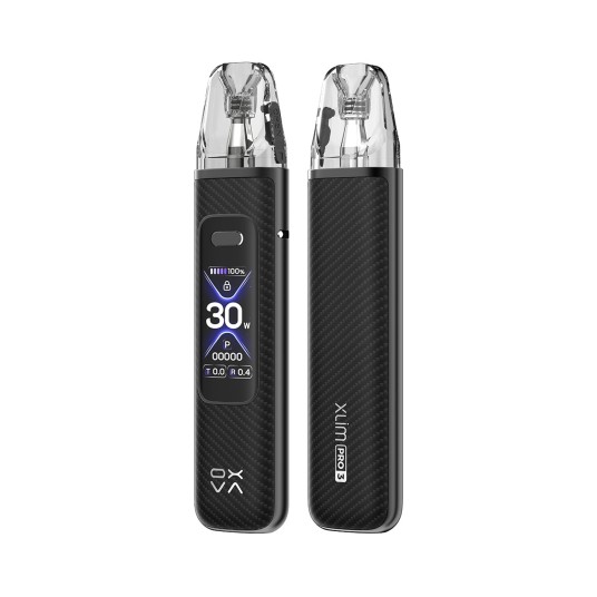 *POD KIT OXVA XLIM PRO 3 - BLACK CARBON