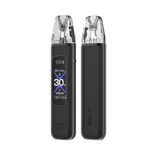 *POD KIT OXVA XLIM PRO 3 - BLACK LEATHER