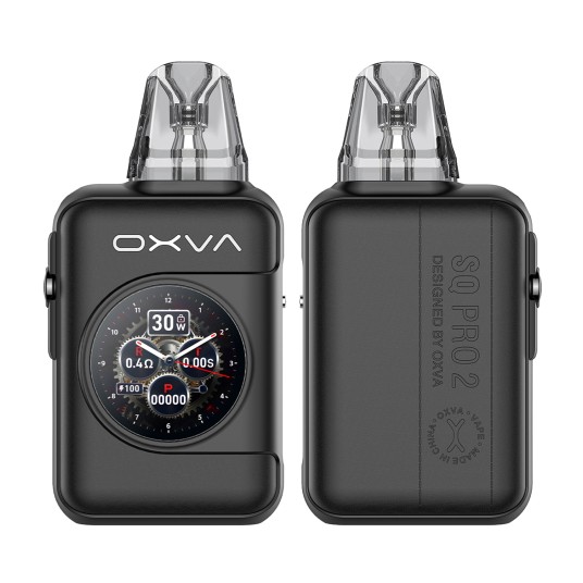 *POD KIT OXVA XLIM SQ PRO 2 - BLACK LEATHER