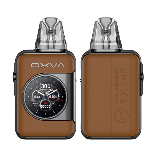 *POD KIT OXVA XLIM SQ PRO 2 - BROWN LEATHER