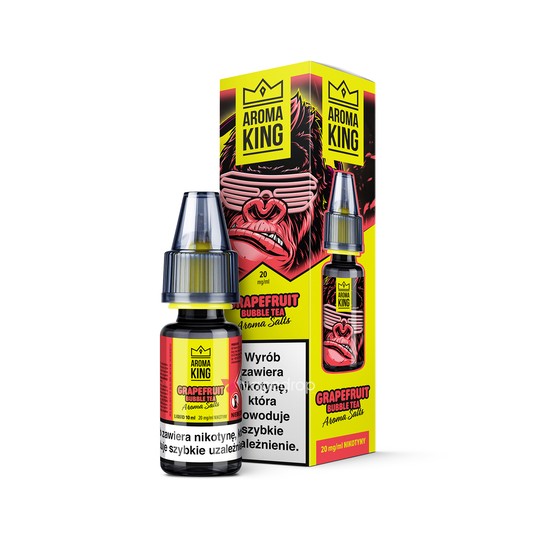 SALT TPD AROMA KING GORILLA 20MG 10ML - GRAPEFRUIT BUBBLE TEA -zdjęcie numer 1