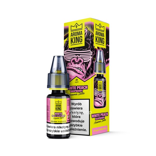 SALT TPD AROMA KING GORILLA 20MG 10ML - WHITE PEACH RASPBERRY -zdjęcie numer 1