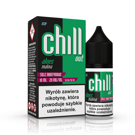 SALT TPD CHILL OUT 20MG 10ML - ALOES MALINA ICE
