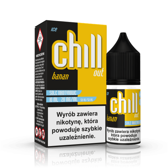 SALT TPD CHILL OUT 20MG 10ML - BANAN ICE