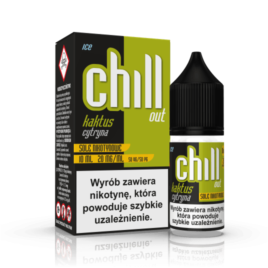 SALT TPD CHILL OUT 20MG 10ML - KAKTUS CYTRYNA ICE