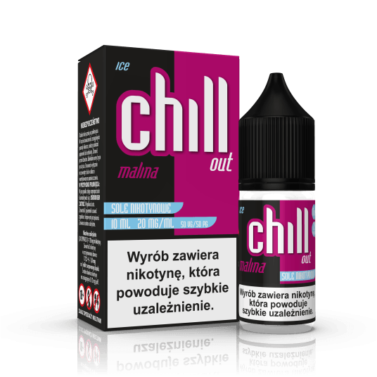 SALT TPD CHILL OUT 20MG 10ML - MALINA ICE