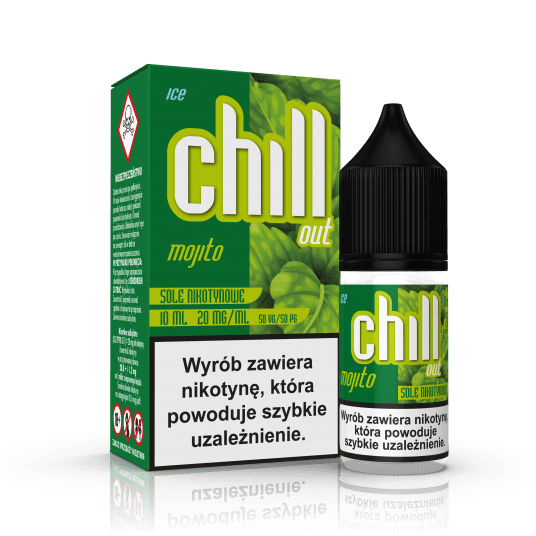 SALT TPD CHILL OUT 20MG 10ML - MOJITO ICE -zdjęcie numer 1