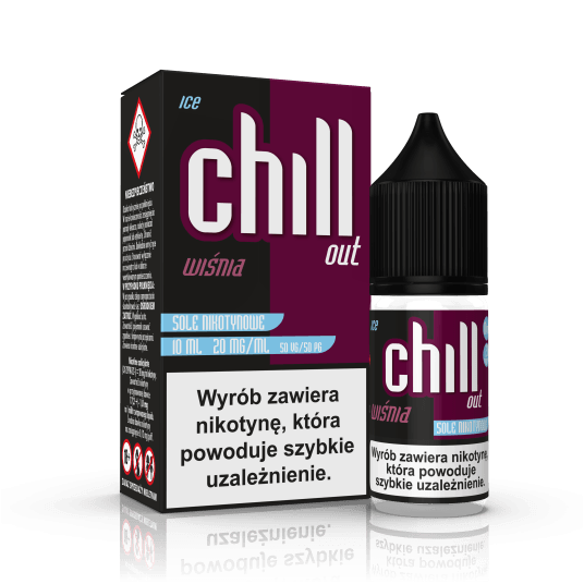 SALT TPD CHILL OUT 20MG 10ML - WIŚNIA ICE