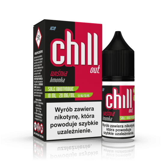 SALT TPD CHILL OUT 20MG 10ML - WIŚNIA LIMONKA ICE -zdjęcie numer 1