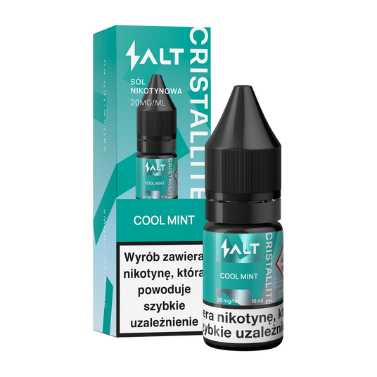 SALT TPD CRISTALLITE 20MG 10ML - COOL MINT -zdjęcie numer 1