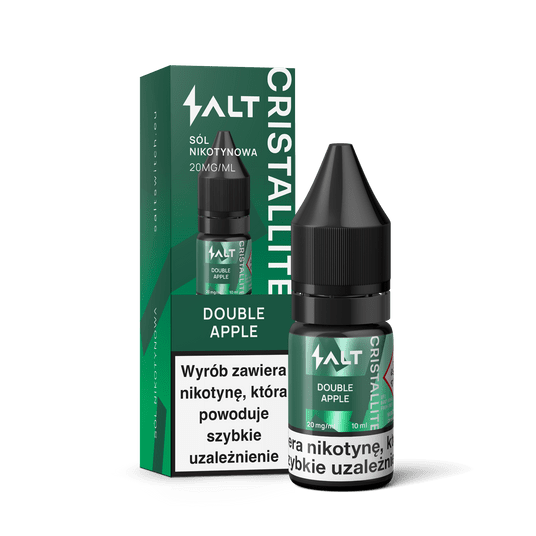 SALT TPD CRISTALLITE 20MG 10ML - DOUBLE APPLE -zdjęcie numer 1