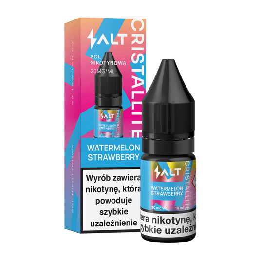 SALT TPD CRISTALLITE 20MG 10ML - WATERMELON STRAWBERRY -zdjęcie numer 1