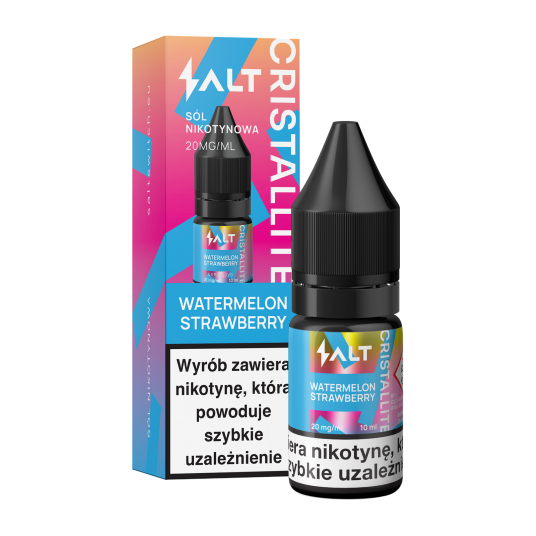 SALT TPD CRYSTALLITE 20MG 10ML - WATERMELON STRAWBERRY -zdjęcie numer 1