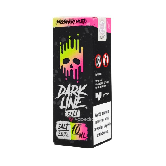 SALT TPD DARK LINE 20MG 10ML - RASPBERRY MOJITO
