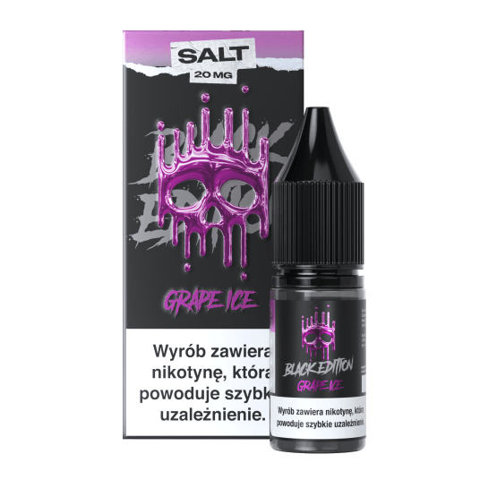 SALT TPD DARK LINE BLACK EDITION 20MG 10ML - GRAPE ICE