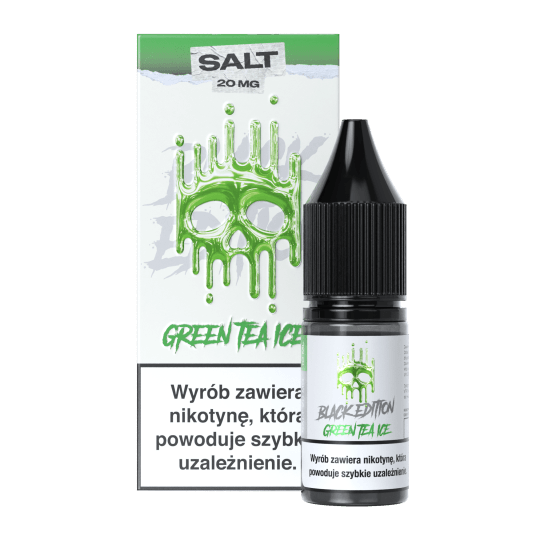 SALT TPD DARK LINE BLACK EDITION 20MG 10ML - GREEN TEA