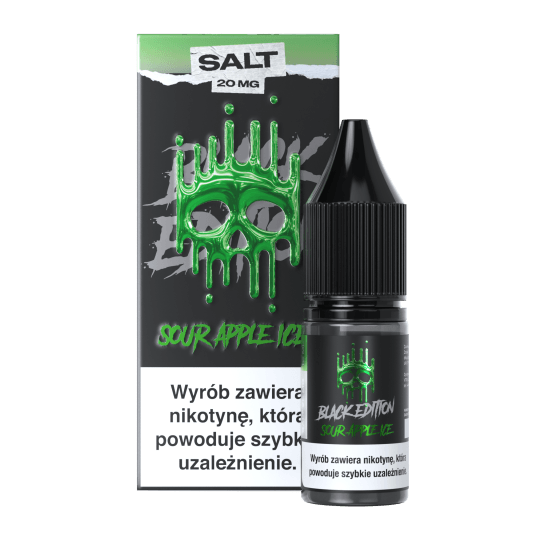 SALT TPD DARK LINE BLACK EDITION 20MG 10ML - SOUR APPLE