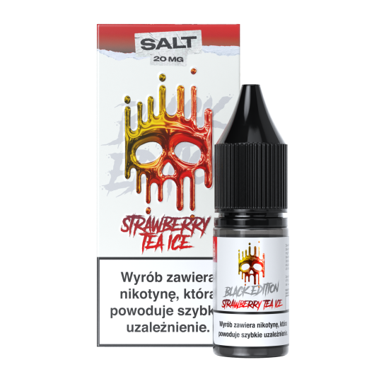 SALT TPD DARK LINE BLACK EDITION 20MG 10ML - STRAWBERRY TEA ICE