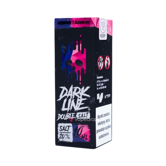 SALT TPD DARK LINE DOUBLE 20MG 10ML - RASPBERRY X BLACKBERRY