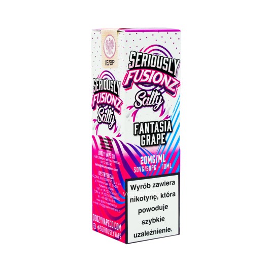 SALT TPD DOOZY SERIOUSLY FUSIONZ 10ML 20MG - FANTASIA GRAPE