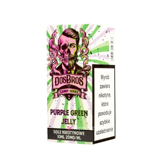 SALT TPD DOSBROSS 20MG 10ML - PURPLE GREEN JELLY