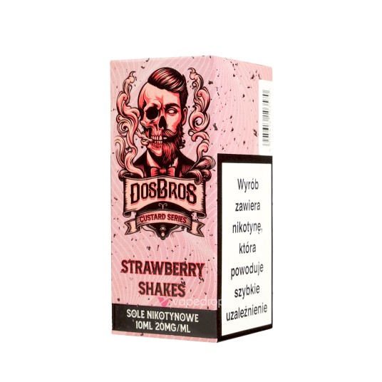 SALT TPD DOSBROSS 20MG 10ML - STRAWBERRY SHAKES